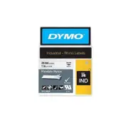 Dymo Rhino Industrial Flexible Nylon Label - Black on White - 24mm x 3.5m - 1734524