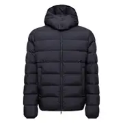 [Moncler] Moncler Hooded Quilted Jacket V NUMERIC BLACK