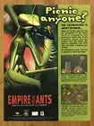 Empire of the Ants PC 2001 Vintage Print Ad/Poster Official Big Box Promo Art