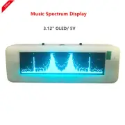 Music Spectrum Display 3.12" OLED Audio UV Meter Vehicle Hifi Spectrum