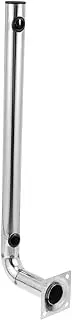 Sturdy Stainless Steel Antenna Mount Pole Mount Bracket Easy to Install Random Color