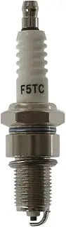 Spark Plug 1 Electrode A7TC D8EA BM6A C7HSA CMR6H BP7HS F5TC L7T Compatible with 50cc 70cc 110cc 125cc 150cc Atv Scooter Dirt Bike Go Kart(F5TC)