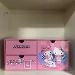 [陪你小舖］《全新》《正版授權》木製 三麗鷗PINKHOLIC系列 HELLO KITTY 橫式三抽盒