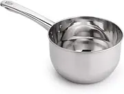 Tablespoons Stainless Steel Spoon, Large Capacity Long Handle Water Scoop, Kitchen, Dining Room, Cafe Kitchen Ladle Serving Spoon (Size : 14 cm)
