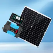 6000W Solar Power System 100A MPPT Controller 300W Panel 12V to 110V/220VVSw