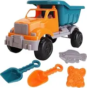 Oshhni Kids Beach Toy Set Pretend Play Lightweight Birthday Gifts Portable Sandbox Toy Sand Digging Tools for Summer Outdoor Travel