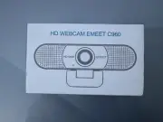 New EMEET C960 HD USB Webcam 1080P 30FPS Web Camera W/Microphone Black (sealed)