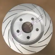 FORD BF FG BA (6 CYL) XR6T XR8 FRONT SLOTTED DISC BRAKE ROTORS Grooved (for: Ford)