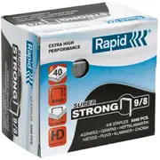 Rapid Super Strong Staples 9/8 Box 5000