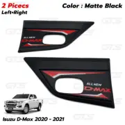 For Isuzu D-Max Spark Cab 2020 22 Matte Side Vent Fender Indicator Hole Cover (for: Isuzu)
