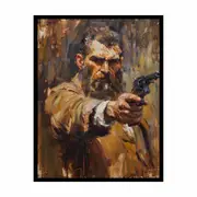 Getting Ready Framed Print Fine Art Poster Print