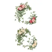 2x Wedding Arch Flowers Backdrop Decor Creative Hanging Garland Ornament for