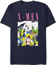 X-Men Group Illustration Marvel Comics T-Shirt