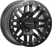 Ryno Beadlock Wheel 4/137 15X10 5+5 - Black Raceline A91B-51037-55