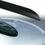 Fyralip Y22 Matte Black Trunk Lip Spoiler For Acura TSX Sedan 09-14 Gen 2
