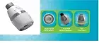 Niagara Water Conservation DUAL MAX 2 Flow Rate 1.0/1.5 GPM Shower Head White