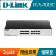 【D-Link】DGS-1016C 16埠 10/100/1000Mbps Gigabit 高速乙太網路交換器 金屬外殼