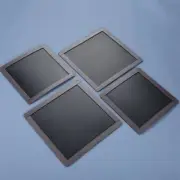 2pcs Chassis Dust Filter Computer Case Fan Magnetic Frame Screen Cover Household