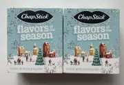 ChapStick NIB 2 10pk Holiday Flavors Of The season Lip Balm 20 Sticks