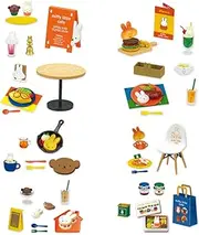 Reement Miffy Little Café 1 Box, Approx. H 4.5 x W 2.8 x D 2.4 inches (115 x 70 x 60 mm), Made of PVC, ABS