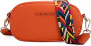 Montana West Small Crossbody Bags for Women Snapshot Camera Pouch Mini Crossbody Purse, Orange, Small