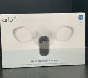 Arlo Wired Floodlight Camera - White (b9)