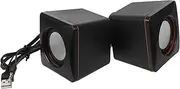 Angoily Music Player Mini Speaker Desktop Speakers -Powered Mini Computer Speakers