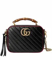 Gucci Marmont Small Bamboo Shoulder Bag