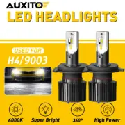 360° Beam 9003 H4 LED Headlight Bulbs Kit High Low Beam Super Bright White 6000K (for: Smart)