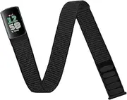 Chinber Nylon Sport Ankle/Arm Band Compatible with Fitbit Charge 6/5 Bands,Elastic Nylon Braided Arm Strap for Women Men