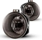AUTOWIKI Fog Lights Fit For 05-09 Dodge Dakota/ 07-09 Dodge Durango/ 06-10 Jeep Commander/ 05-10 Jeep Grand Cherokee With Smoke Lens 2PCS