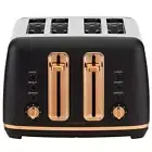 Morphy Richards Ascend 4 Slice Toaster Black Model MRRGT4BLK RRP $170.00