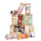 Self Adhesive Floor Tile Decal Door Frame Corner Wallpaper Waist Line