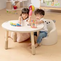 在飛比找momo購物網優惠-【KIDUS】兒童遊戲桌椅 80CM花生桌 SF00X+HS