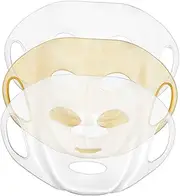 3 Pack Silicone Mask Covers Reusable Facial Sheet Masks for Beauty Salon Lock in Moisturizing Face Mask Covers