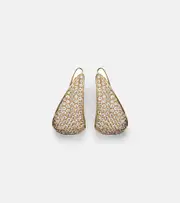 [Anita Ko] Anita Ko Claw 18kt gold earrings with diamonds One Size gold