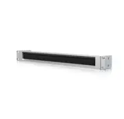 Ubiquiti 1U Rack Mount OCD Panel Brush, Silver Brush Panel, Compatible With The Toolless Mini Rack UACC-Rack-Panel-Brush-1U
