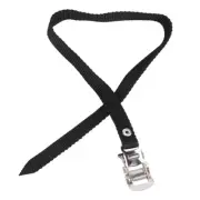 1 Set Cycling Bicycle Bike Toe Clip Toe Pedal Clips & Straps FF