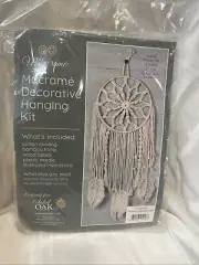 Macrame Decorative Hanging Mandala Dreamcatcher Craft Kit