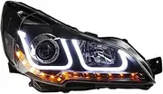 Headlight Assembly Compatible With Subaru Outback 2010-2015 Compatible With Subaru Legacy LED DRL LED Sequential Turn Signal Xenon Low Beam(No Lamp)