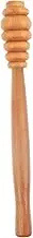 BESTOYARD Wooden Honey Dipper Stick Ergonomic Kitchen Stirring Wand for Honey Mixing for Effortless Dispensing and Elegant Serving Parties