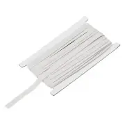 3/8 Inch Double Fold Bias Tape Continuous Bulk Bias Tape Light White 12 Yards