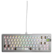Glorious GMMK 3 PRO 65 Barebones Wired Keyboard Silver