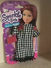 FUNVILLE SPARKLE GIRLZ Dress For 12" DOLL Outfit & Bag