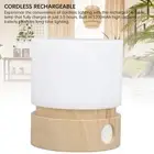 Table Night Light Dimmable Cordless Rechargeable LED Bedside Lamp For Living