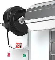 Automatic Roll Up Door Opener,Electric Garage Automatic Roller Door Opener with 2 Remote,800N Wall Mounted Powerful Rolling Gate Opener,for Store Garage Warehouse Farm Barn