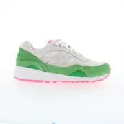 Saucony Shadow 6000 S70751-2 Mens Green Suede Lifestyle Sneakers Shoes