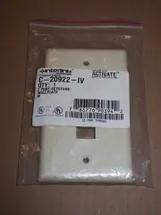 NEW INTERLINK C-20922-lV 2 port Keystone Wall Plate