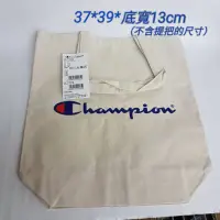 在飛比找蝦皮購物優惠-Champion帆布側背包，托特包 $290