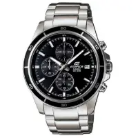 在飛比找momo購物網優惠-【CASIO】EDIFICE 大方低調賽車錶款系列指針腕錶(